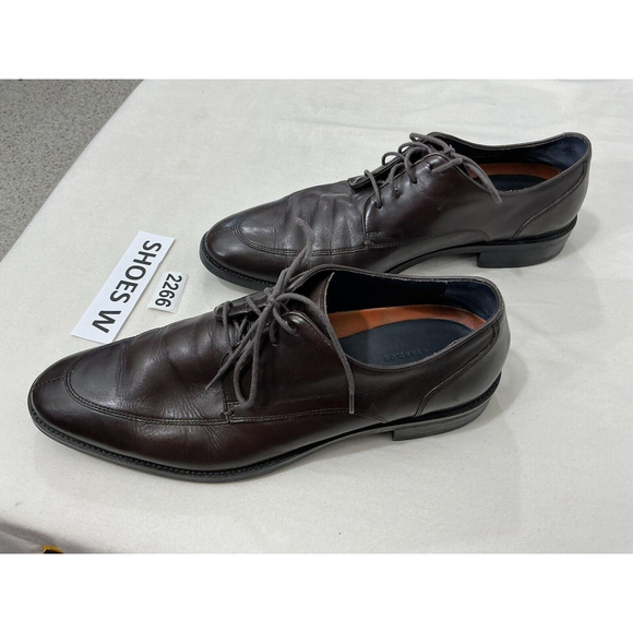 Men’s Cole Haan Grand.05 Brown Leather Lace Up Oxfords Size 10 M - Picture 3 of 9